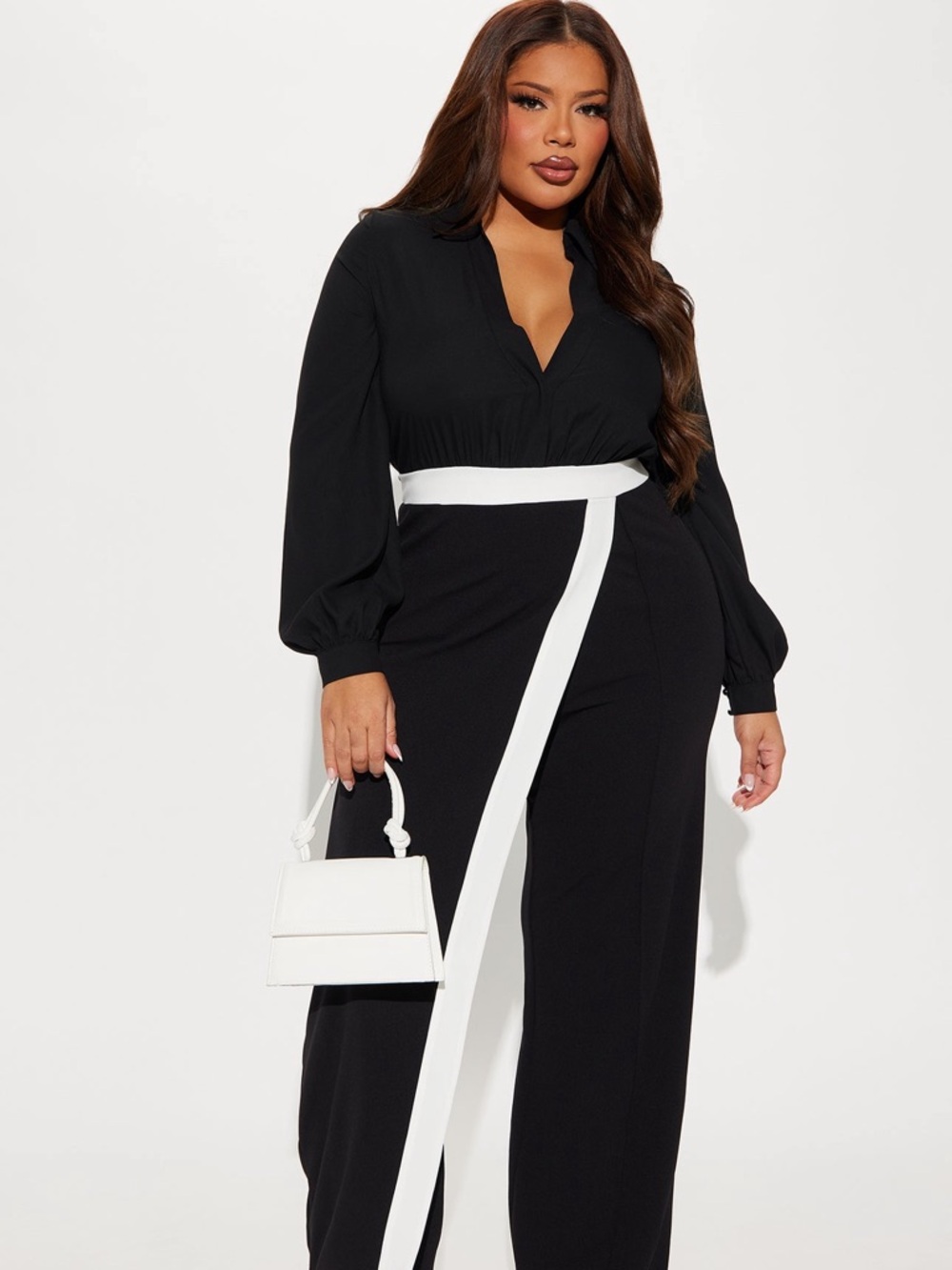 WORN ONCE - Thinking Outside The Box Jumpsuit - Black - Picture 3 of 3